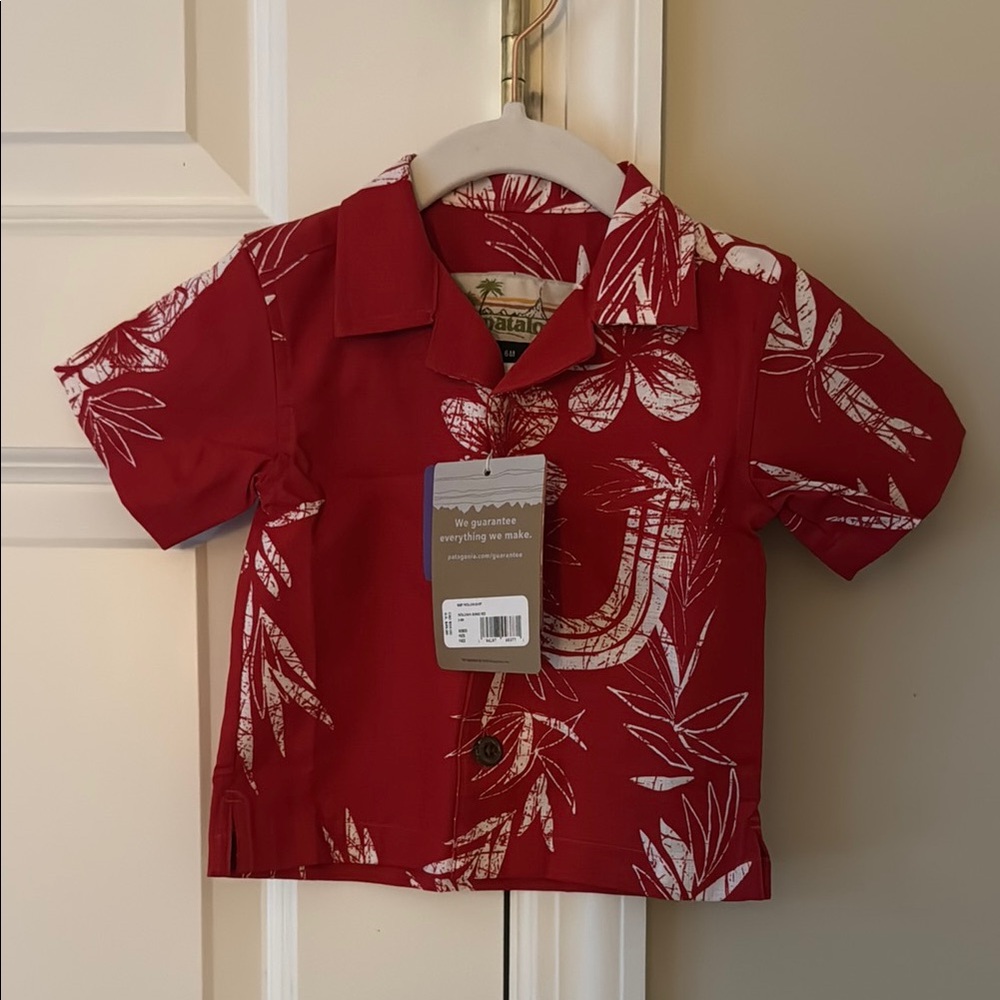 Patagonia Baby Pataloha Shirt Sumac Red